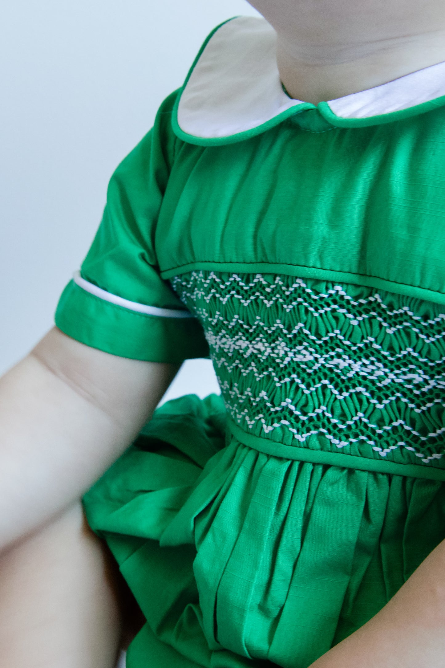 LEVI - Baby Boy Green Romper