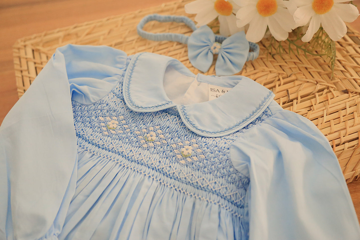 CHARLOTTE - Smocked Girls Romper