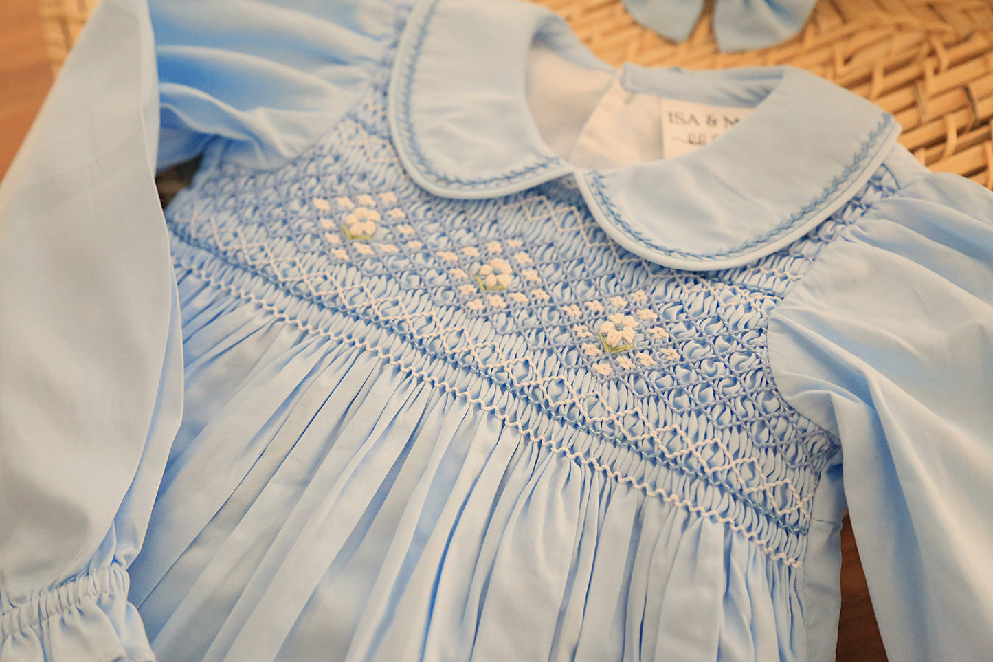 CHARLOTTE - Smocked Girls Romper