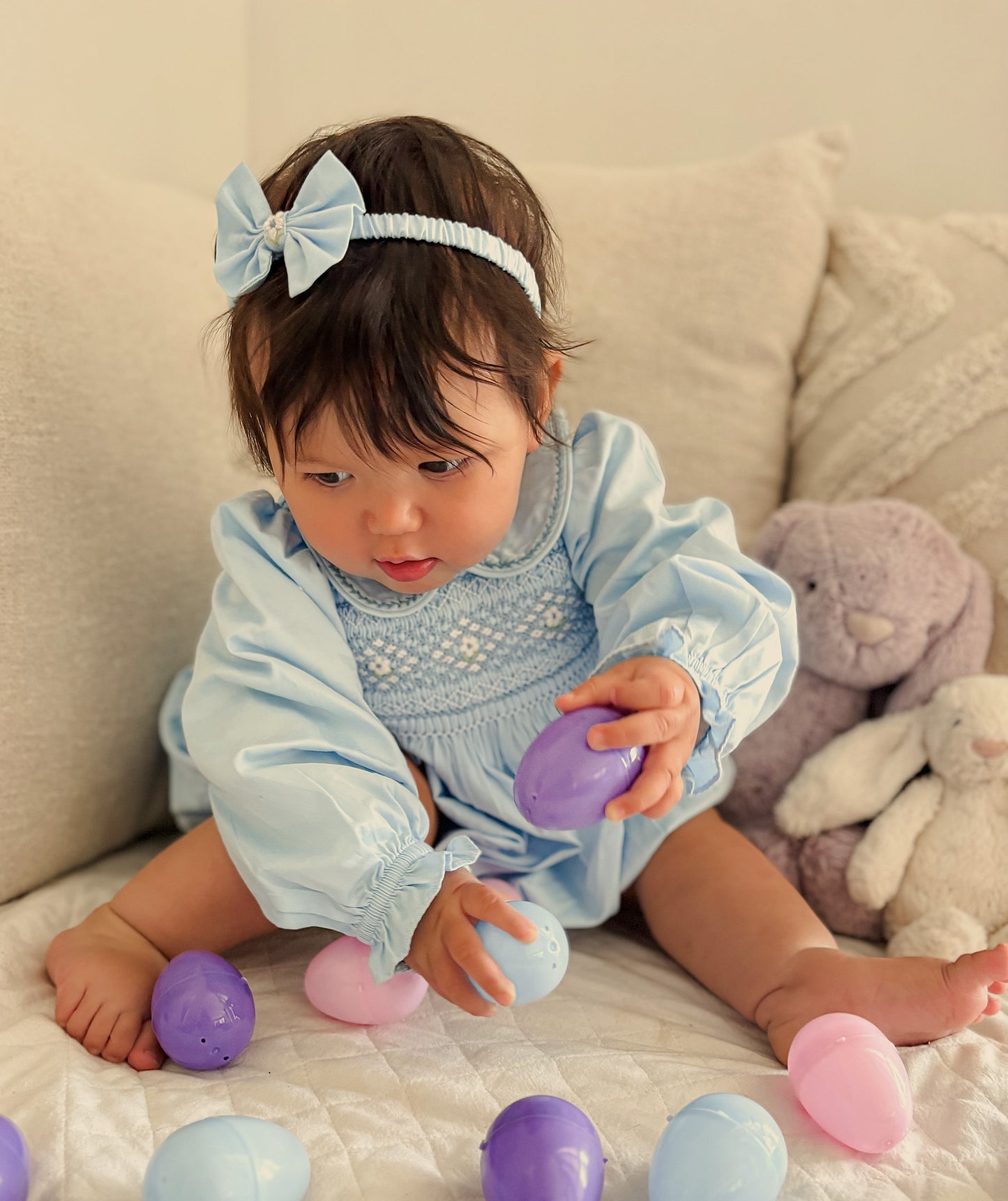 CHARLOTTE - Smocked Girls Romper