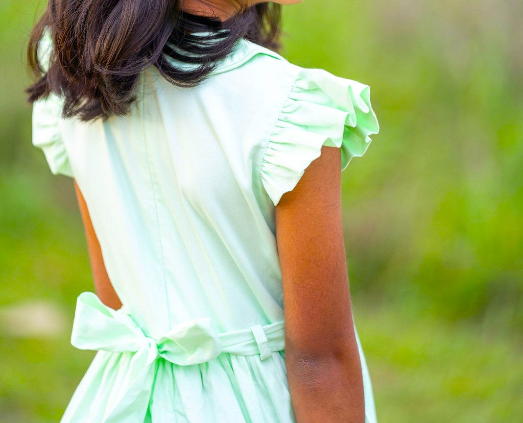 Emerald - Green Smocked Dress