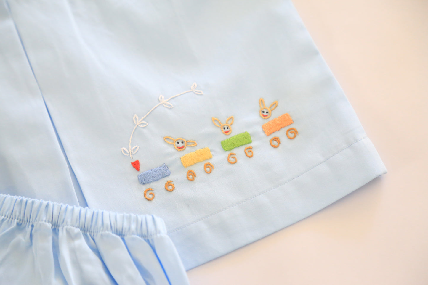 Charlie - Smocked Baby Boy Two Piece Set