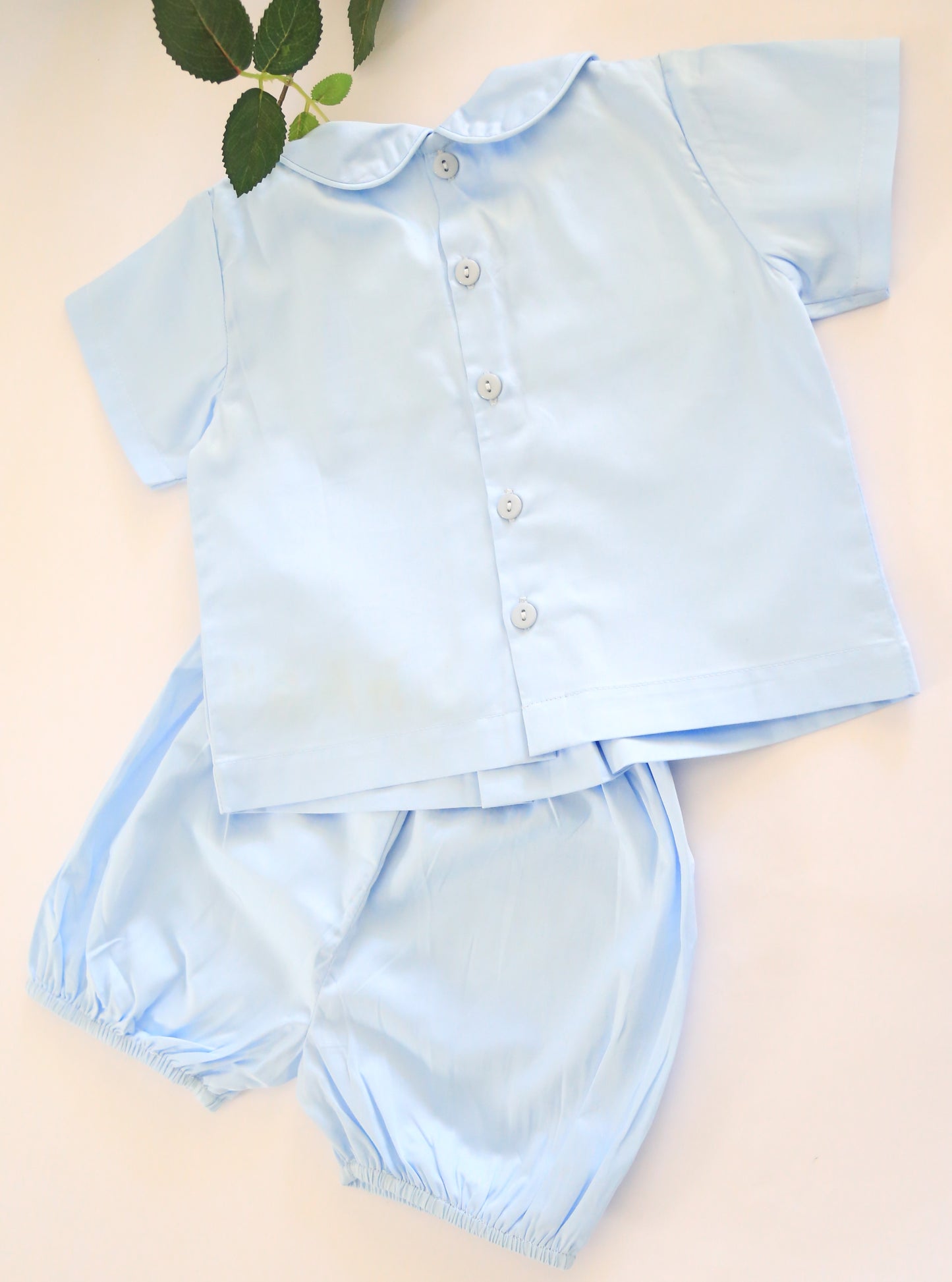 Charlie - Smocked Baby Boy Two Piece Set